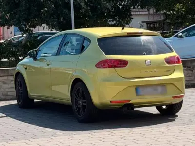 Gebraucht Seat Leon 2009 Schwarz Kleinwagen