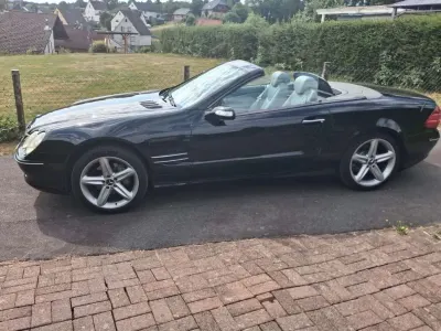 Gebraucht Mercedes SL350 245 PS (180 kW) 2004 Schwarz Cabrio