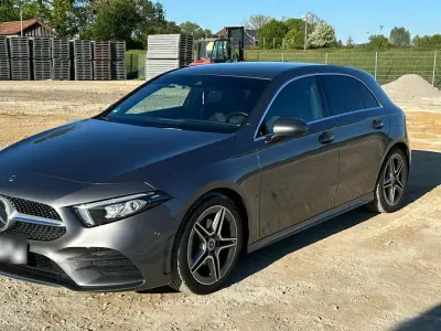 Brugt Mercedes A200 AMG line 163 HK (119 kW) 2019 Grå Hatchback