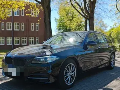 Brugt BMW 520 190 HK (139 kW) 2017 Sort Stationcar