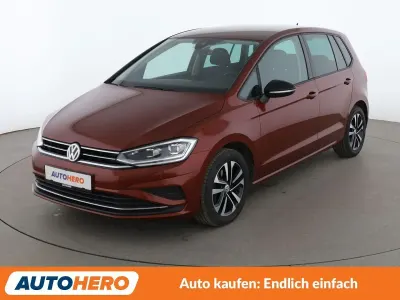 Gebraucht VW Golf Sportsvan IQ Drive 116 PS (85 kW) 2019 Rot Van / Kleinbus