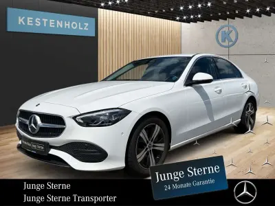 Gebraucht Mercedes C300 Avantgarde 258 PS (189 kW) 2022 Unilack polarweiß Limousine