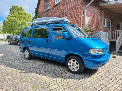 Gebraucht VW Multivan 102 PS (75 kW) 2001 Blau Van / Kleinbus