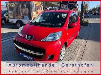 Usata Peugeot 107 Filou 68 CV (50 kW) 2009 Rosso Utilitaria