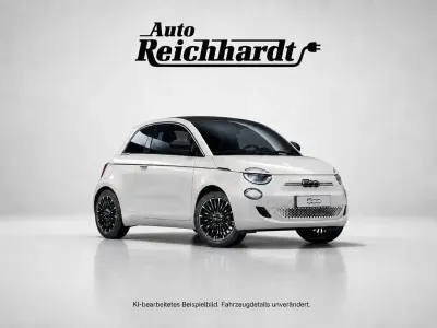 Neu Fiat 500e La Prima 86 kW (118 PS) 2026 Schwarz Cabrio