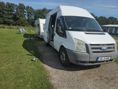 Brugt Ford Transit 140 HK (102 kW) 2009 Hvid MPV