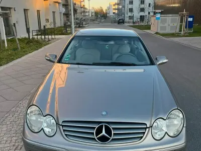 Brugt Mercedes CLK200 163 HK (119 kW) 2004 Guld Coupe
