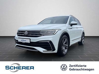Gebraucht VW Tiguan R-line 150 PS (110 kW) 2023 Pure white SUV