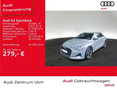 Gebraucht Audi A3 Advanced Plus 204 PS (150 kW) 2025 Pfeilgrau perleffekt Limousine