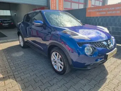 Gebraucht Nissan Juke Acenta 116 PS (85 kW) 2014 Blau SUV