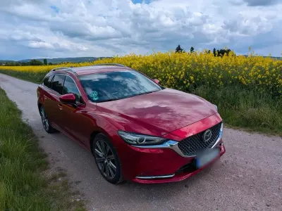 Gebraucht Mazda 6 Sports-Line 184 PS (135 kW) 2019 Rot Kombi