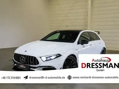 Używany Mercedes A45 AMG AMG 388 KM (285 kW) 2020 Biały Sedan/Limuzyna