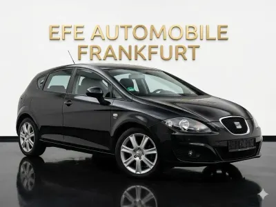 Używany Seat Leon Reference 125 KM (91 kW) 2010 Czarny Hatchback