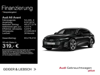 Gebraucht Audi A6 S-Line 299 PS (219 kW) 2025 Mythosschwarz metallic Kombi