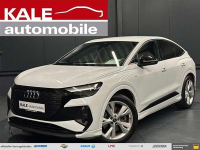 Gebraucht Audi Q4 Sportback e-tron S-Line 150 kW (204 PS) 2022 Gletscherweiß metallic SUV