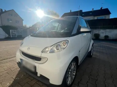 Brugt Smart ForTwo Cabrio 71 HK (52 kW) 2009 Hvid Cabriolet