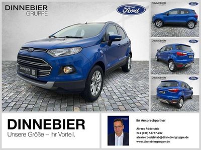 Gebraucht Ford Ecosport Titanium 125 PS (91 kW) 2016 Blau (metallic) SUV