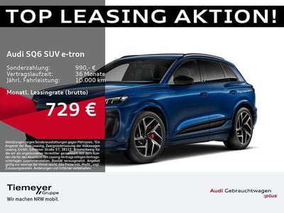 Gebraucht Audi SQ6 e-tron Sport 359 kW (489 PS) 2024 Blau SUV