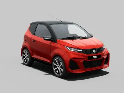 Neu Aixam City GTO 2026 Rot