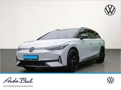 Gebraucht VW ID.7 GTX 250 kW (340 PS) 2025 Gletscherweiß metallic/schwarz Kombi