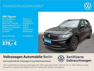 Gebraucht VW Tiguan Life 150 PS (110 kW) 2024 Schwarz SUV