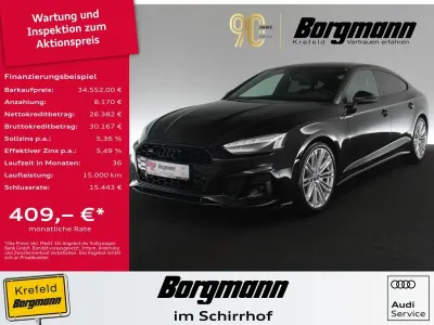 Gebraucht Audi A5 Sportback S-Line 204 PS (150 kW) 2022 Schwarz / mythosschwarz Kleinwagen