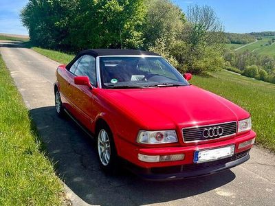 Begagnad Audi Cabriolet Design 116 HK (85 kW) 1996 Röd Cab