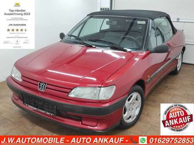 gebraucht Peugeot 306 Cabriolet 1.8 1-HAND ALLWETTER AUX USB VOLL LEDER