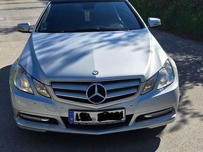 Usata Mercedes E250 Elegance 204 CV (150 kW) 2012 Argento Cabrio