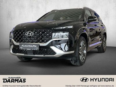 Schwarz Gebraucht 2022 Hyundai Santa Fe Signature SUV | 33.990 € (Fairer Preis)