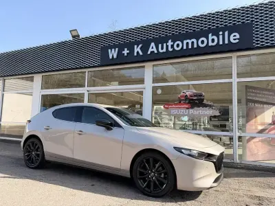 Neu Mazda 3 Homura-Line 140 PS (102 kW) 2025 Deep crystal blue Limousine
