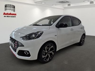Neu Hyundai i10 N Line 90 PS (66 kW) 2025 Weiss Kleinwagen