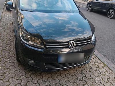 Gebraucht VW Touran 105 PS (77 kW) 2013 Schwarz Van / Kleinbus