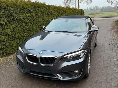 Usata BMW 220 194 CV (142 kW) 2015 Grigio Cabrio