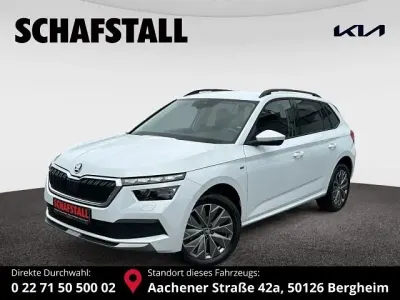 Gebraucht Skoda Kamiq Clever 110 PS (80 kW) 2021 Bila moon/moon white SUV