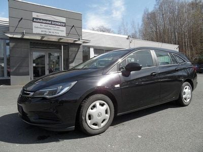 Gebraucht Opel Astra Edition 110 PS (80 kW) 2018 Schwarz Kombi