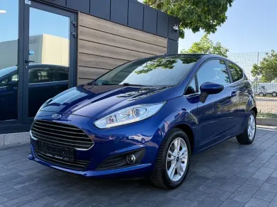 Usata Ford Fiesta Titanium 125 CV (91 kW) 2015 Blu Utilitaria