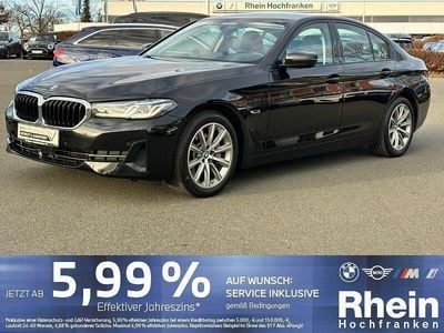 Schwarz Gebraucht 2022 BMW 530e Sport Line Limousine | 37.390 € (Fairer Preis)