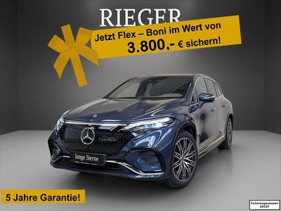 Gebraucht Mercedes EQS580 AMG 400 kW (544 PS) 2024 Metalliclack sodalithblau (metallic) SUV