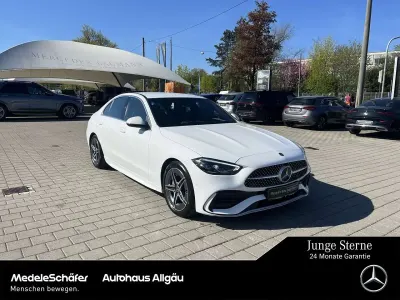 Usata Mercedes C200 AMG 204 CV (150 kW) 2023 Bianco Berlina