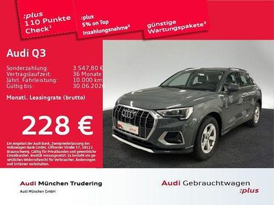 Second-hand Audi Q3 Advanced Plus 150 CP (110 kW) 2025 Gri SUV