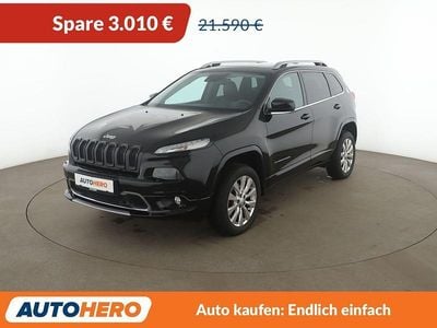 Begagnad Jeep Cherokee Overland 200 HK (147 kW) 2018 Svart SUV
