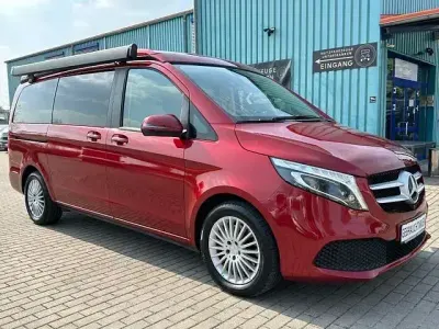 Brugt Mercedes V300 Marco Polo 239 HK (175 kW) 2019 Rød MPV