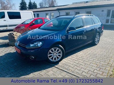 Gebraucht VW Golf VI Comfortline 105 PS (77 kW) 2010 Blau Kleinwagen