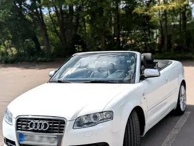 Używany Audi S4 Cabriolet Basis 344 KM (253 kW) 2008 Biały Kabriolet