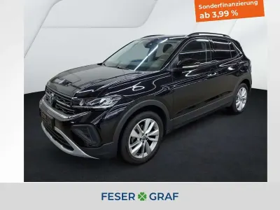 Gebraucht VW T-Cross Life 95 PS (69 kW) 2025 Schwarz SUV