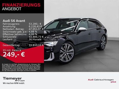 Gebraucht Audi S6 Basis 344 PS (253 kW) 2024 Brillantschwarz Kombi
