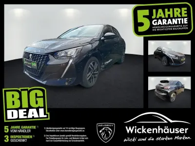 Gebraucht Peugeot 208 Allure 102 PS (75 kW) 2021 Schwarz Kleinwagen