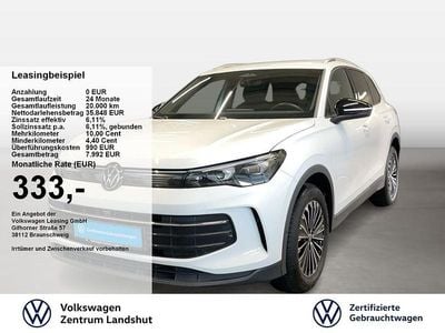 Pure white Gebraucht 2025 VW Tiguan Goal SUV | 37.170 € (Guter Preis)