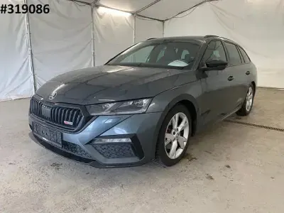 Gebraucht Skoda Octavia RS 200 PS (147 kW) 2022 Quarzgrau metallic Kombi